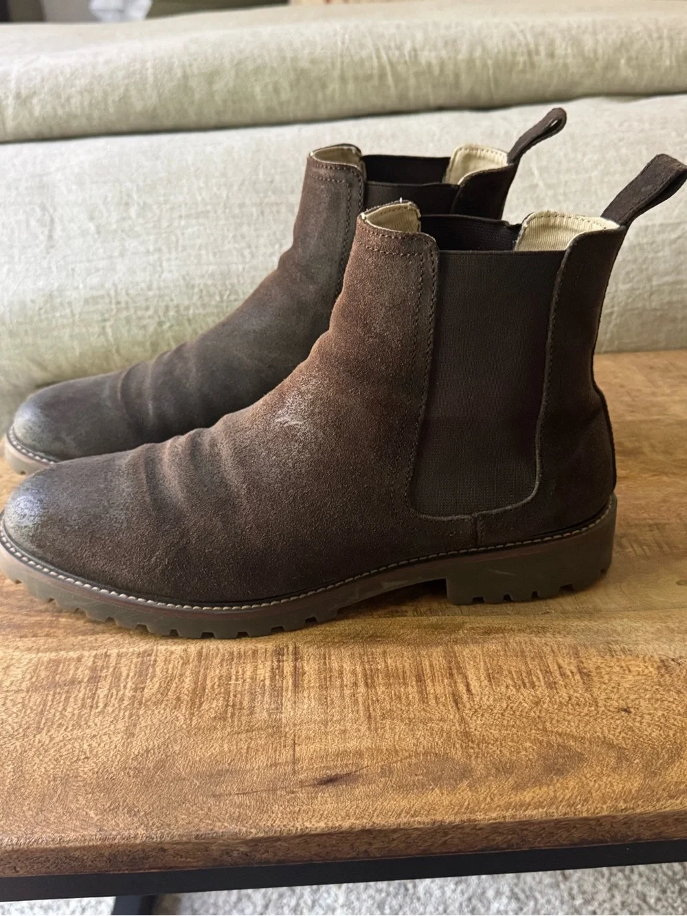Banana Republic Suede Chelsea Boots